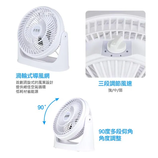 【勳風】10吋炫風式空調循環扇 HF-B916S/HF-B918S(立式/壁式兩用)