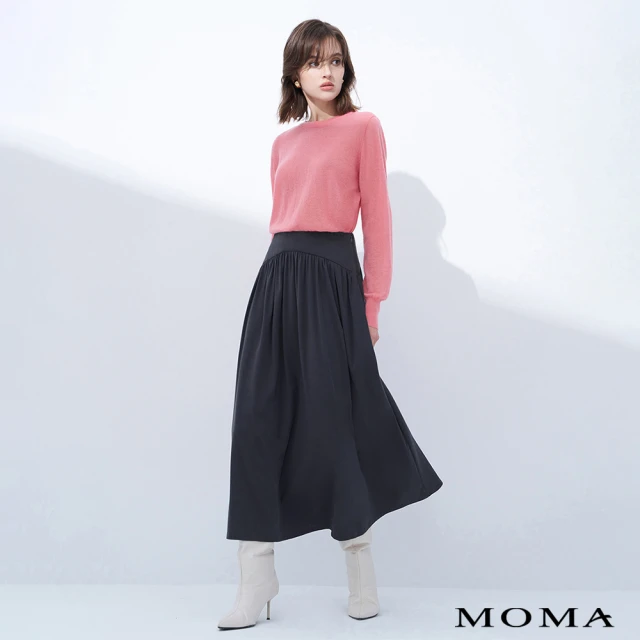 MOMA 垂墜輕柔大波浪裙(兩色)