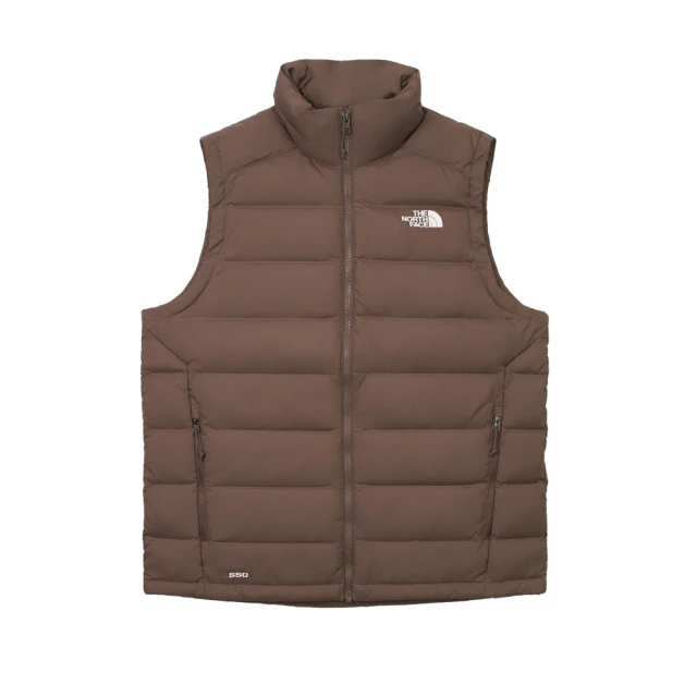 The North Face TNF 舒適保暖立領羽絨背心 M MTN LIFESTYLE DOWN VEST-APFQ 男 棕(NF0A88R61OI)