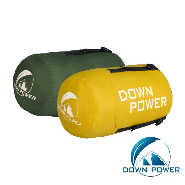 【Down Power 官方出貨】潮美調色 潮間袋羽絨睡袋 高規型-台灣製 露營登山羽絨睡袋(DP-W620)