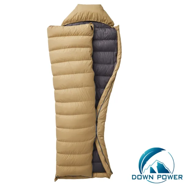 【Down Power 官方出貨】潮美調色 潮間袋羽絨睡袋 高規型-台灣製 露營登山羽絨睡袋(DP-W620)