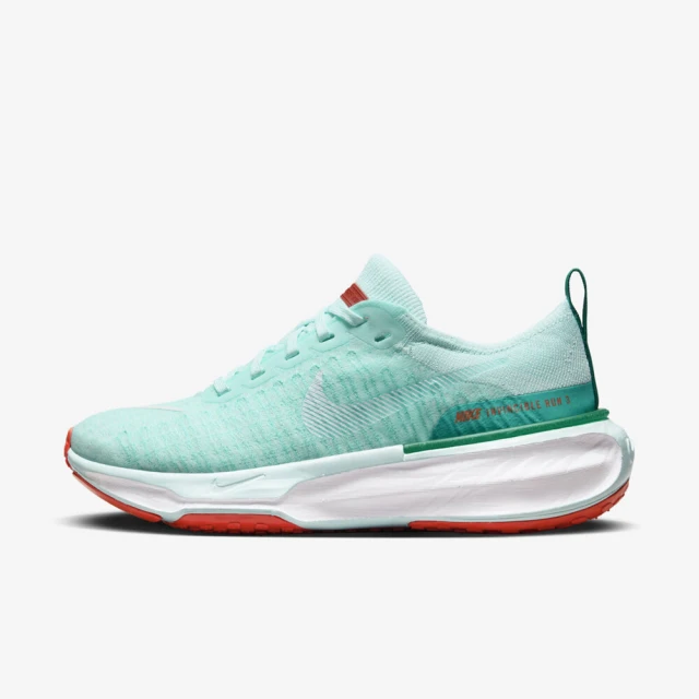 NIKE 耐吉 Wmns ZoomX Invincible Run FK 3 女 慢跑鞋 路跑 綠橘(DR2660-300)