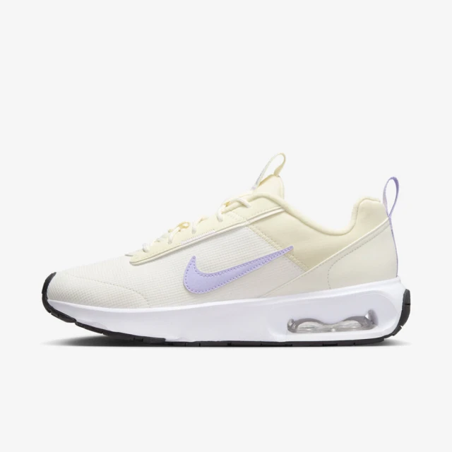 NIKE 耐吉 W Air Max Intrlk Lite 女 休閒鞋 運動 氣墊 百搭 米黃 淡紫(DX3705-103)