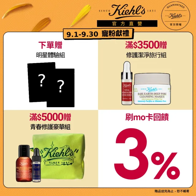 【契爾氏】官方直營 亞馬遜白泥淨緻毛孔面膜125ml組(Kiehl’s/125ml 控油 清潔)