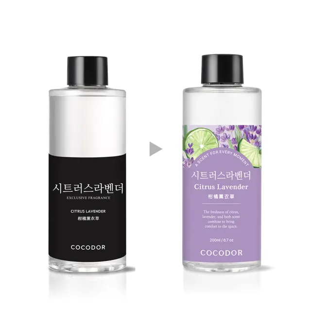 【COCODOR】森林系列擴香瓶200ml+擴香補充瓶200ml(2+1超值組/原廠直營)