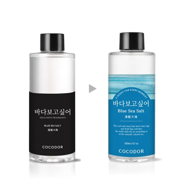 【cocodor】白標系列擴香瓶200ml+擴香補充瓶200ml(2+2超值組/原廠直營)