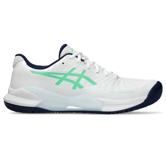 asics 亞瑟士 GEL-CHALLENGER 14 男款 穩定 網球鞋 白綠(1041A405-103)