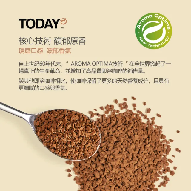【TODAY】當代罐裝咖啡粉95gX4罐(風味任選;買二送二組;濃縮&阿拉比卡)