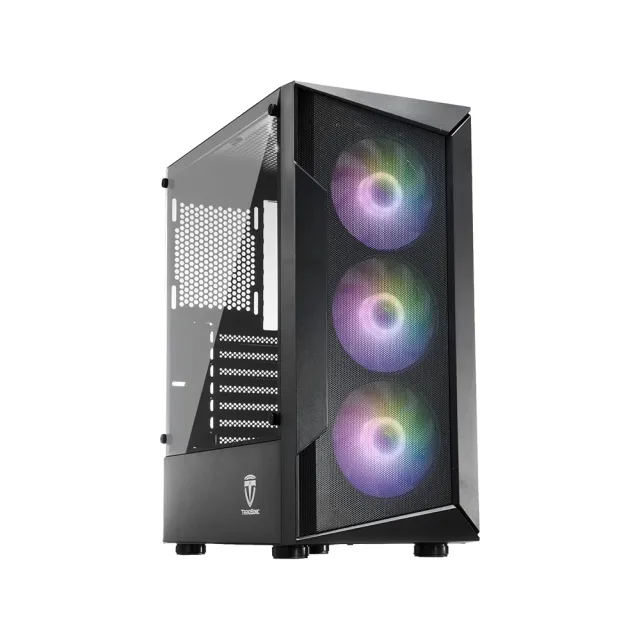 【NVIDIA】i5十四核GeForce RTX 4060{八咫烏K3FC}電競電腦(i5-14500/技嘉B760/16G D5/1TB)