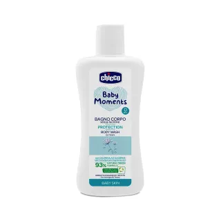 【Chicco 官方直營】寶貝嬰兒植萃泡泡浴露200ml-溫和不流淚配方