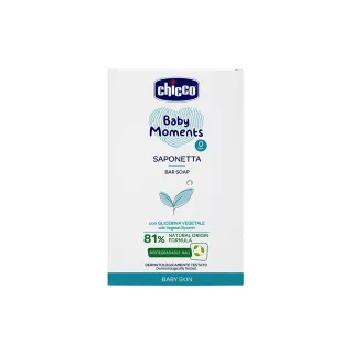 【Chicco 官方直營】寶貝嬰兒植萃香皂100g