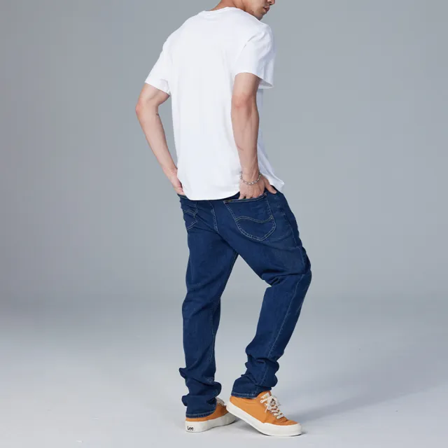 【Lee】出清品-男裝 短袖T恤 / 左胸三角 小LOGO 共2色 舒適版型(LB302032848 / LB302032K14)