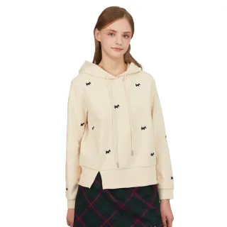 【SCOTTISH HOUSE】滿版狗連帽長袖T恤-藍/卡其CHUB1233