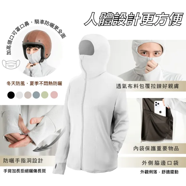 【MI MI LEO】加大尺碼-全面機能竹炭連帽防曬外套(#抑菌#抗菌#台灣製#MIT#柔軟#竹炭#全面防曬#機能#抗UV)