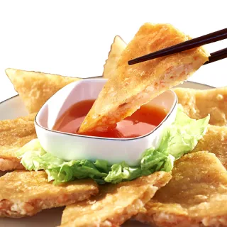 【良品開飯】產地系列 經典原味 1.2cm月亮蝦餅10片組(每片240g 基隆崁仔頂 附羅望子沾醬 泰式泰味)
