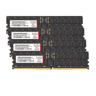 【v-color】DDR5 ECC R-DIMM 5600 256GB kit 64GBx4(工作站/伺服器記憶體)