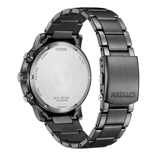 【CITIZEN 星辰】亞洲限定 光動能時尚計時手錶-43mm(CA0845-83E)