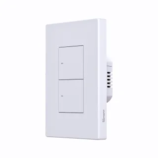 【松諾SONOFF】M5智能牆壁開關/Wifi開關/eWeLink/Matter/Apple HomeKit 蘋果智能家庭(雙開關/二切/雙鍵)