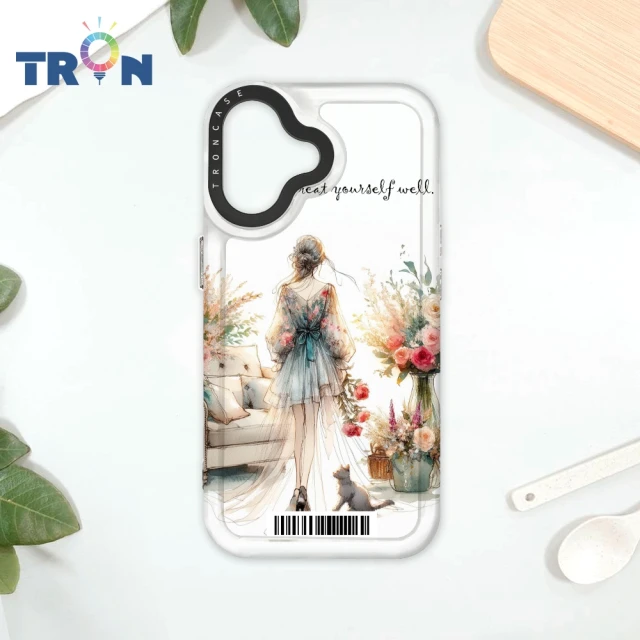 TRON iPhone 16/16 PLUS/16 PRO/16 Pro Max 優雅的女人 防摔太空殼 透黑款 載具 手機殼