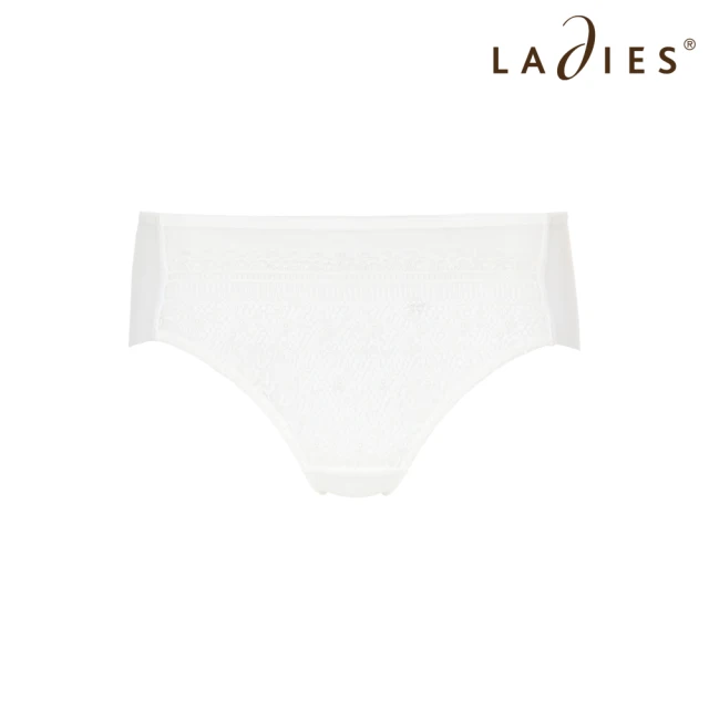 Ladies 蕾黛絲Ladies 蕾黛絲 summer white Q真水平口內褲 M-EL(白)