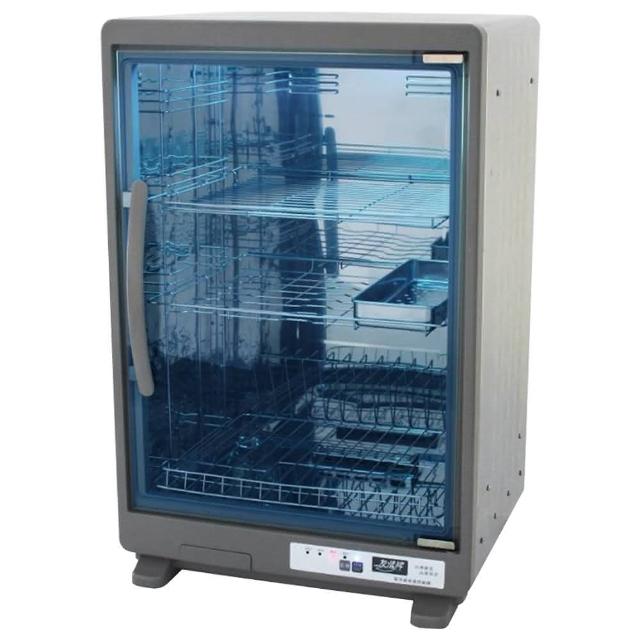  友情牌 PF-6167 烘碗機，專為家庭設計的桌上型免安裝款式，容量達82公升適合9-10人份使用。具備紫外線抑菌、烘乾及防蟑功能，配備T5飛利浦16W紫外線殺菌燈管，三層層架及正304不鏽鋼筷盒，外殼同樣採用高品質不鏽鋼材質。尺寸450*360*670mm，重量僅9.7kg，110V電壓，BSMI認證R63163，一年保固，臺灣原廠生產，確保餐具潔淨衛生，遠離蟑螂滋擾。 