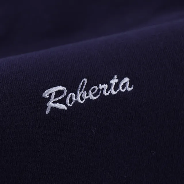 【ROBERTA 諾貝達】台灣製 柔軟保暖 時尚百搭長袖POLO棉衫(深藍)