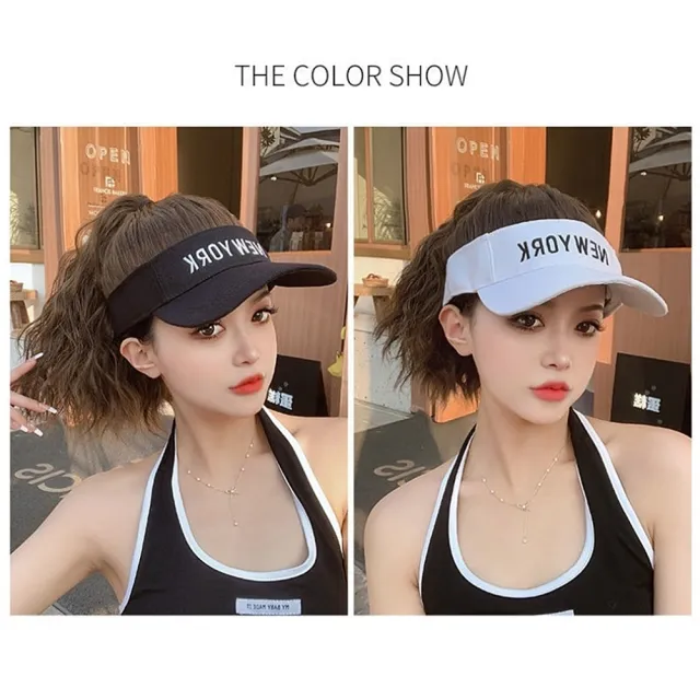 【巴黎精品】現貨+預購 女假髮帽子短假髮透氣假髮片輕量隱形增髮量假髮接髮(空頂帽遮陽捲馬尾6款a1hr24)