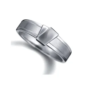 【彩糖鑽工坊】925純銀 銀戒 中性戒(Fragille 結 系列)