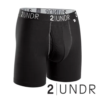 【2UNDR】Swing Shift 莫代爾舒柔立體囊袋男四角褲 黑灰藍三件組(6吋)