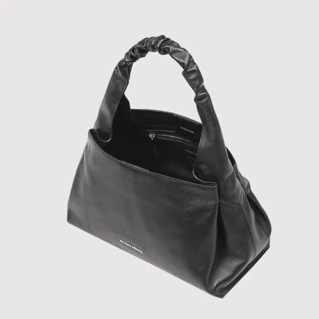 【BRAUN BUFFEL 德國小金牛】薇拉-A 附背帶大肩包-黑色(BF850-52-BK) 女包送禮推薦