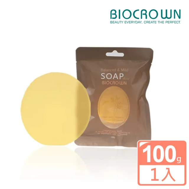 【BIOCROWN 百匡】鳳梨酵酵別荳皂(100g)