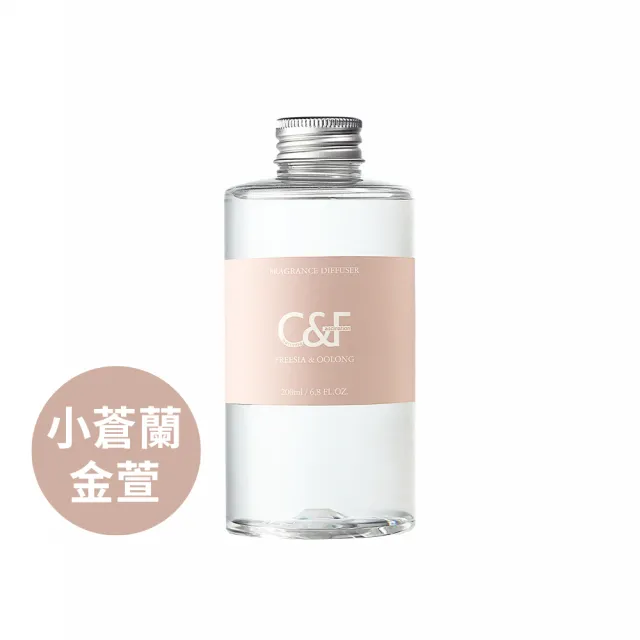 【C&F香研所】花園、黑標、茶鑲香氛精油擴香組全系列買2送2超值組(擴香組*2+補充瓶200ml*2)