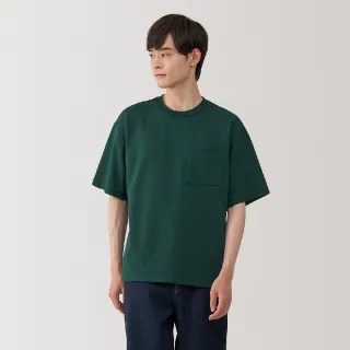 【MUJI 無印良品】男涼感寬版短袖T恤(共8色)