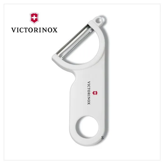 【VICTORINOX 瑞士維氏】削皮刀/白(7.6073.7)