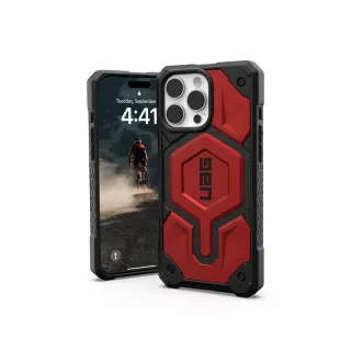 【UAG】iPhone 16 Pro Max 磁吸頂級版耐衝擊保護殼-紅金(支援MagSafe無線充電)