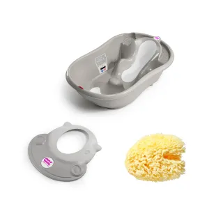 【OKBABY】頭等艙澡盆沐浴組合 貝喜力克頭等艙澡盆 Onda Evolution(澡盆+澡帽+海綿)