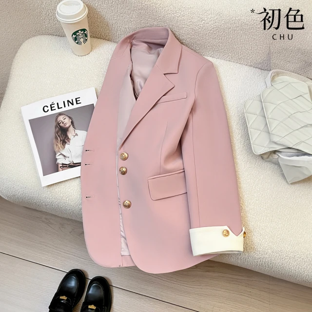 AVVJOY 艾薇卓爾 精裝手工縫線西裝外套(羊毛 毛外套 