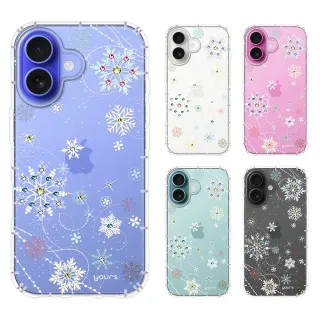 【YOURS】APPLE 全系列 彩鑽防摔手機殼-雪戀(iPhone16ProMax/16e/15/14/13/12/11/Plus/mini/i7/i8/+/SE3)