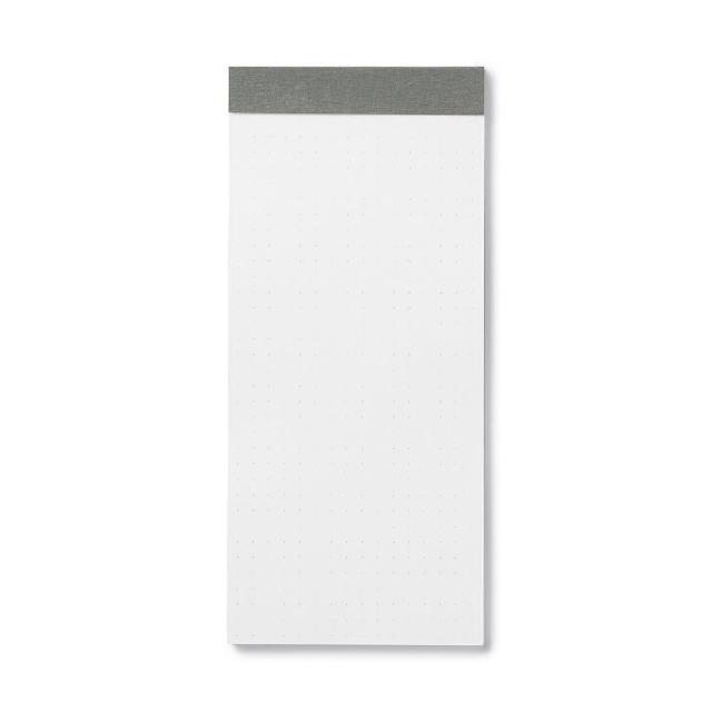 【MUJI 無印良品】短冊便條紙/方眼/40頁 約82x185mm