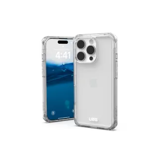 【UAG】iPhone 16 Pro 耐衝擊全透保護殼-極透明(支援無線充電)