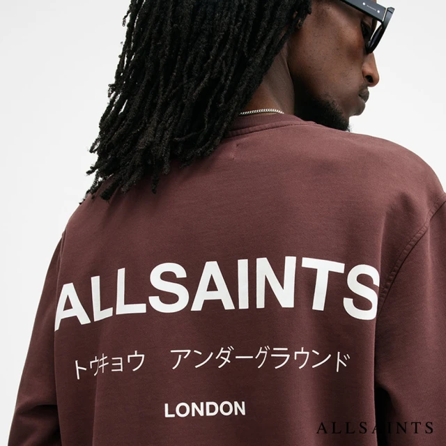 ALLSAINTS UNDERGROUND 長袖衛衣(寬鬆版型)