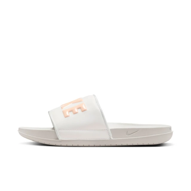 NIKE 耐吉 WMNS OFFCOURT SLIDE 拖鞋 女鞋 白 粉 休閒(BQ4632-112)