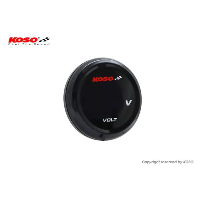 【KOSO】超薄電壓錶、碼錶(電壓表、碼表)