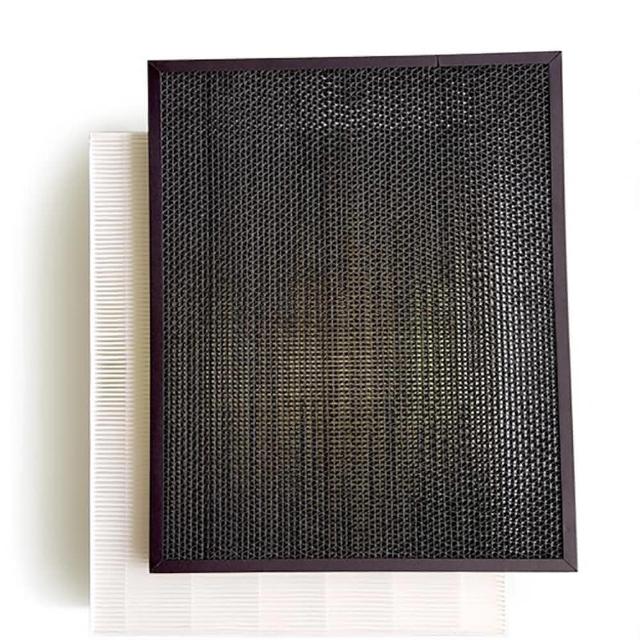 【PUREBURG】適用Winix Zero 好巿多COSTCO款空氣清淨機AZBU380-HWT 副廠濾網組(HEPAX1+活性碳濾心X1)