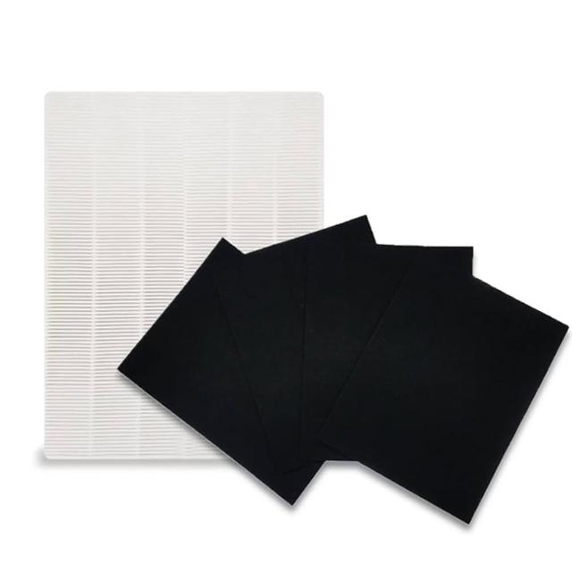 【PUREBURG】適用Winix Zero C5 AC5U360-LWT Costco款空氣清淨機 副廠濾網組(HEPAX1+活性碳濾心X4)