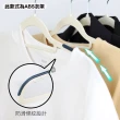 【ONE HOUSE】100入ABS/兩用可吊掛/L型衣架褲架_任選均一價(曬衣架 衣架 衣櫃架 吊衣架 掛衣架 內衣架)