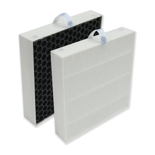 【PUREBURG】適用Blueair 5410i 5440i 5410 5440空氣清淨機 副廠HEPA活性碳2合1濾網(完整更換-2入組)