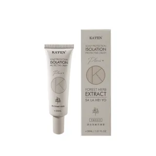 【KAFEN 卡氛】何首烏頭皮隔離防禦霜30ml(預防染劑對頭皮造成之刺激與不適感)
