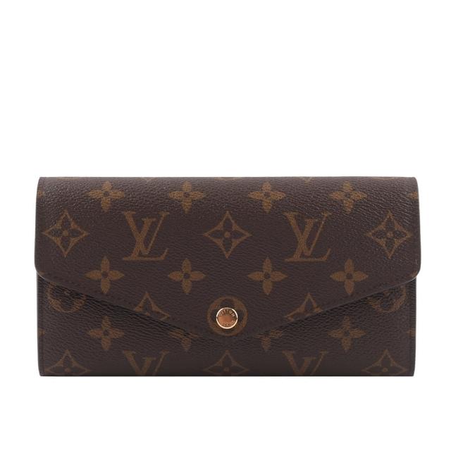 【Louis Vuitton 路易威登】Monogram SARAH新改款發財長夾(M62234)