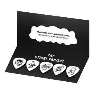 【Guitar to go】晴晴熱狗 - 在地藝術家聯名系列 Pick 套組(原廠公司貨 商品保固有保證)
